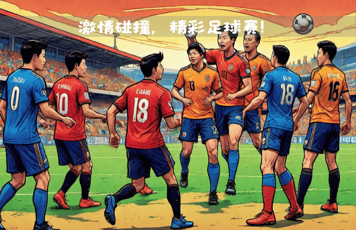 红红火火足球赛，球员拼搏不惜一切的简单介绍