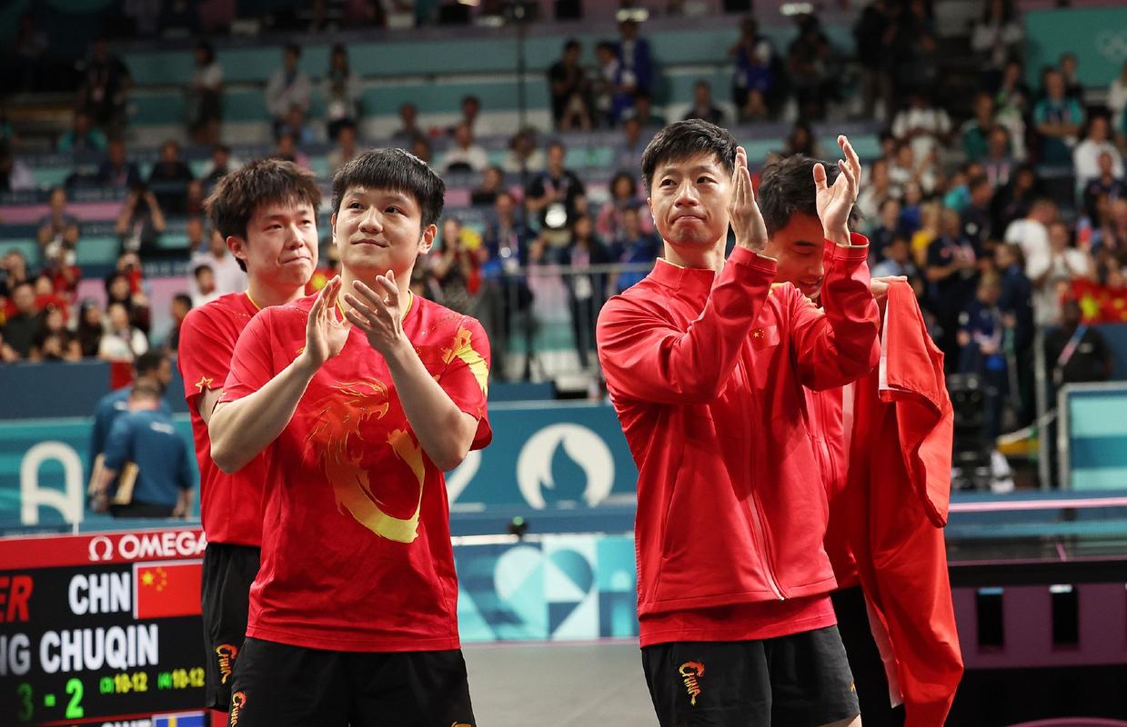 中国队碾压波兰队，马龙点燃赛场